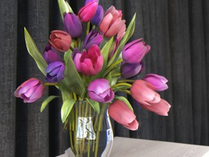 flowers in vase Modello 3D