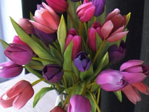 flowers in vase Modello 3D