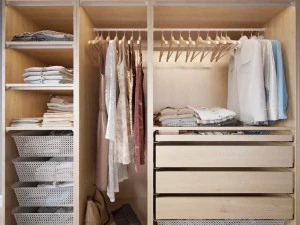 wardrobe with clothes part a 3D Model