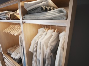 wardrobe with clothes part d 3Dモデル