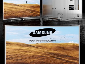 tv samsung ue40s9au 3D Модель