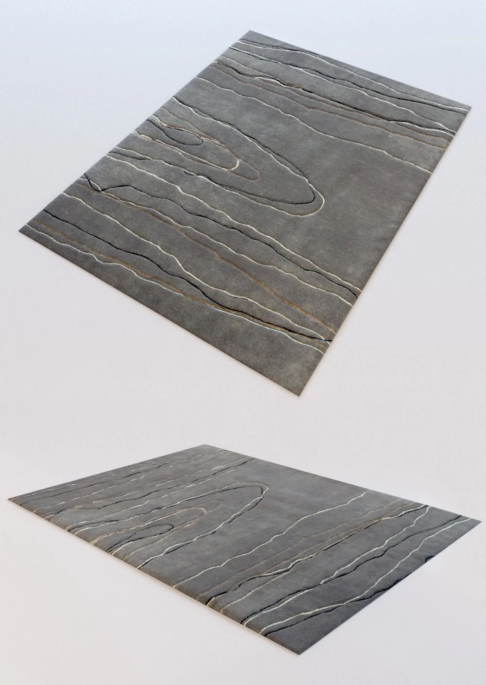 carpet grey 3D Model .c4d .max .obj .3ds .fbx .stl .blend 
