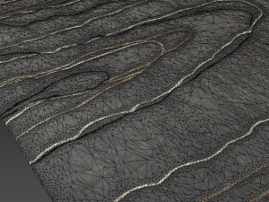 carpet grey Modèle 3D