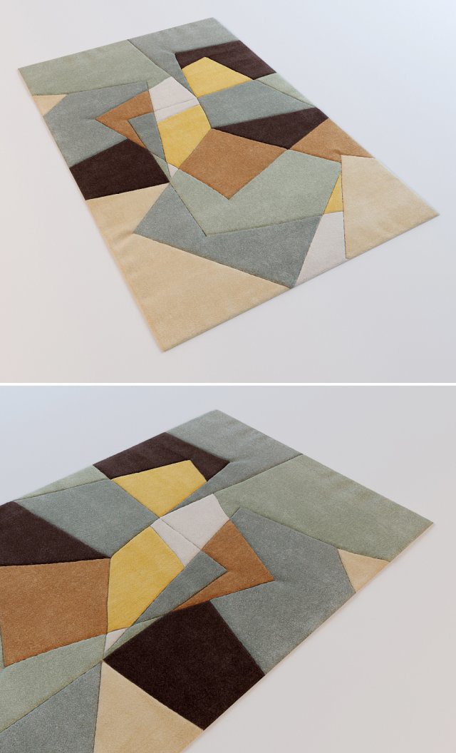 carpet pur 3D Model .c4d .max .obj .3ds .fbx .stl .blend 