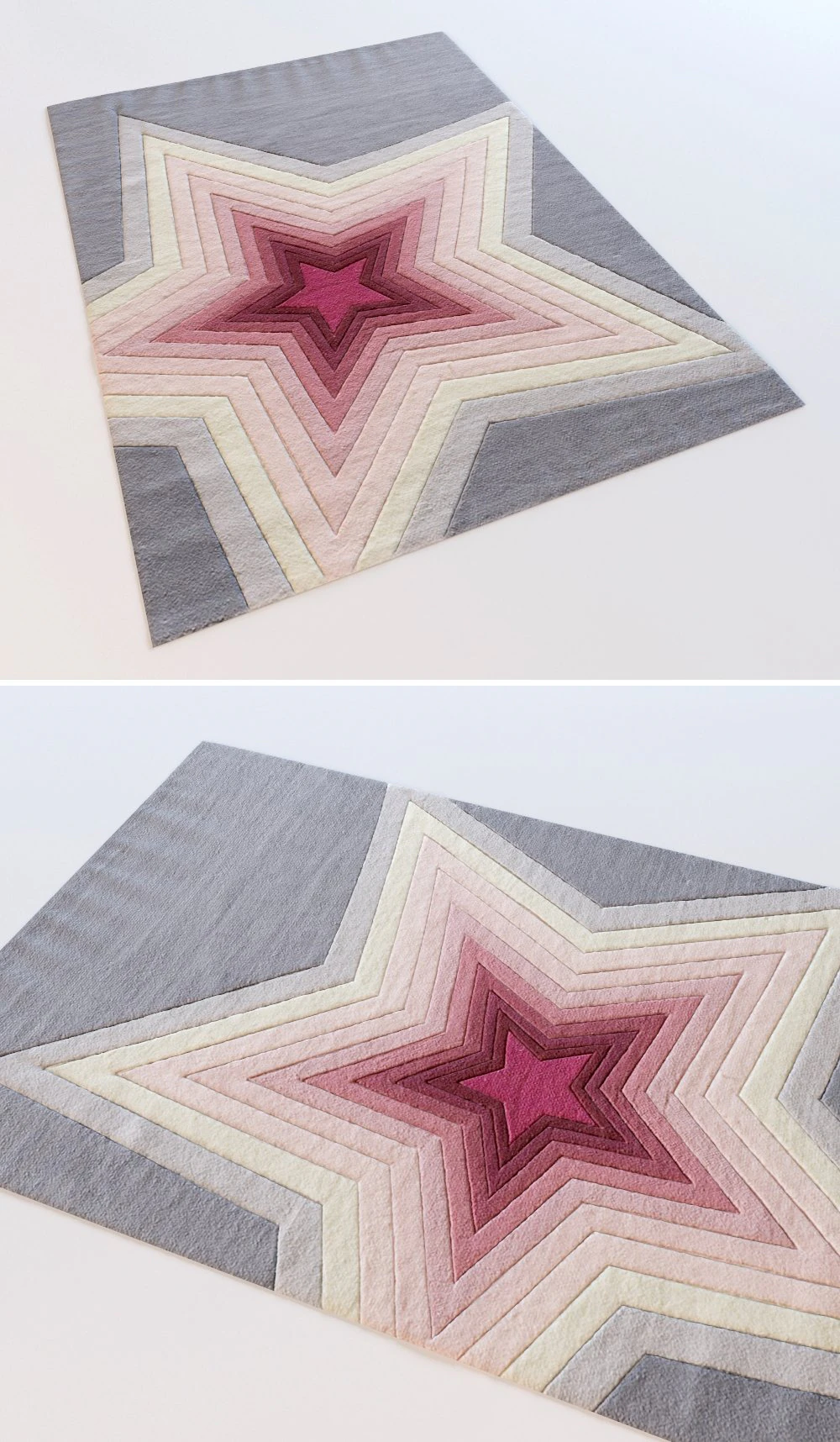 carpet star 3D Model .c4d .max .obj .3ds .fbx .stl .blend 