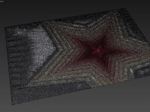carpet star 3D Model