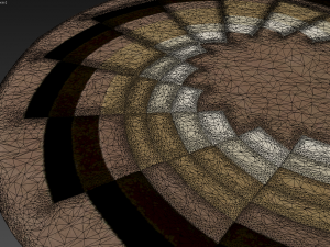 round carpets 3D 모델