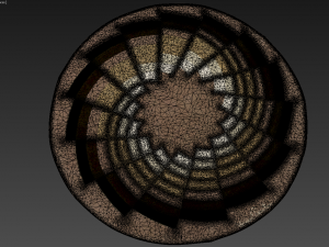 round carpets 3D 모델