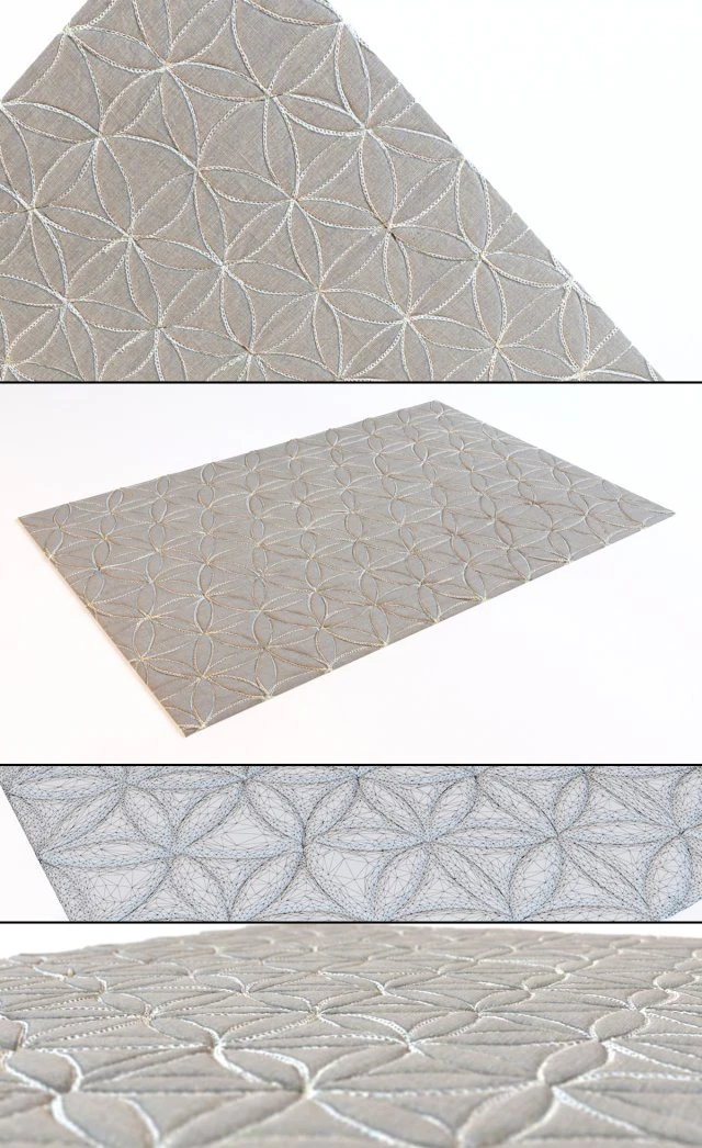 alfombra alfombra Modelo 3D .c4d .max .obj .3ds .fbx .stl .blend