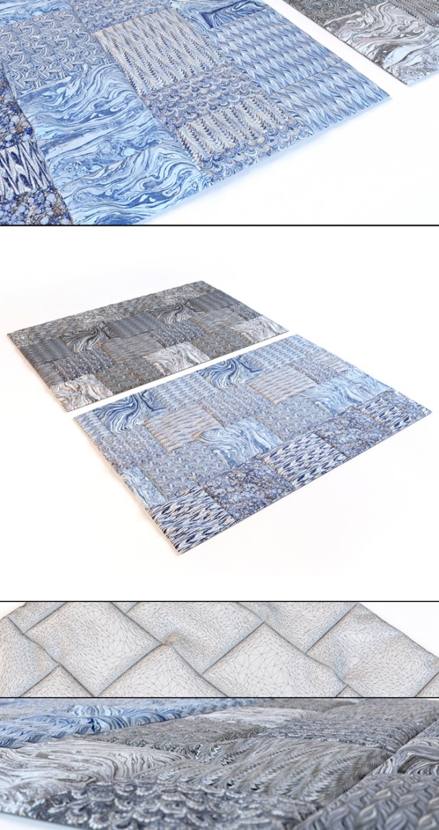 carpet 3D Модель .c4d .max .obj .3ds .fbx .stl .blend 