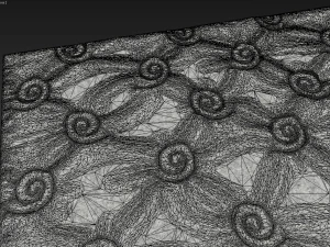 カーペットラグ 3Dモデル