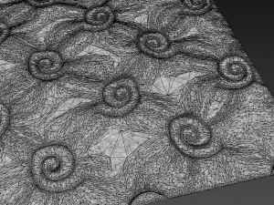 カーペットラグ 3Dモデル