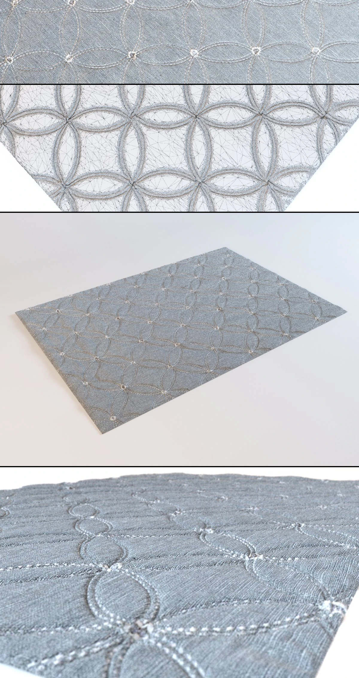 carpet 3D Model .c4d .max .obj .3ds .fbx .stl .blend 