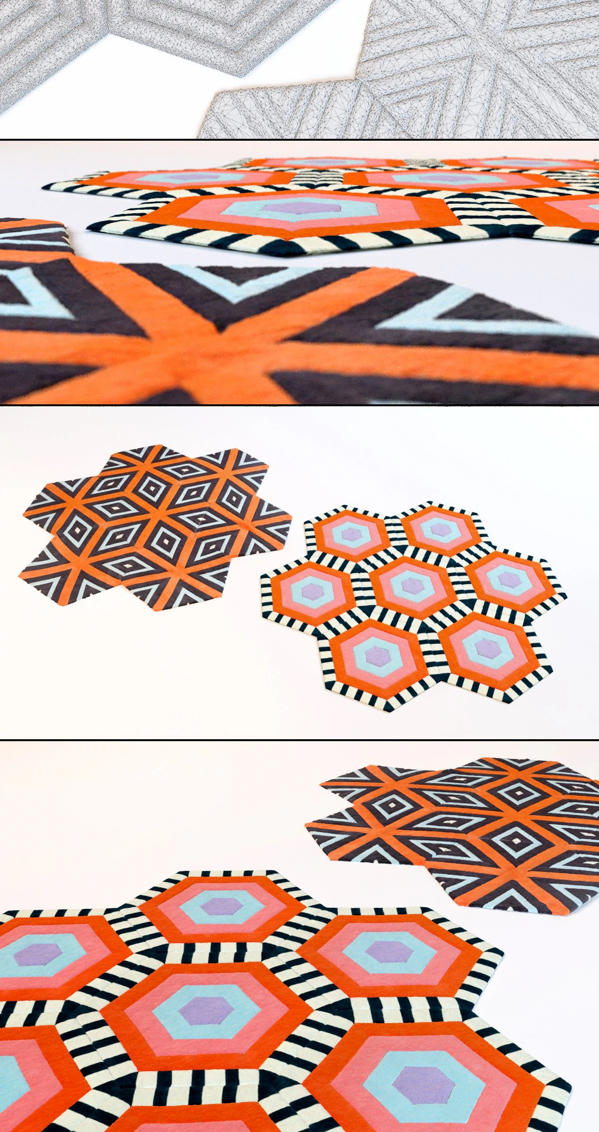 carpet 3D Model .c4d .max .obj .3ds .fbx .stl .blend 