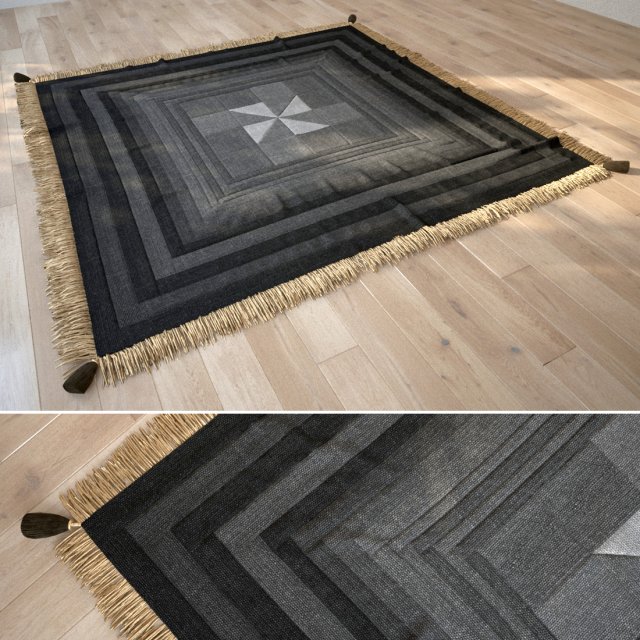 classic carpet Model 3D .c4d .max .obj .3ds .fbx .stl .blend 