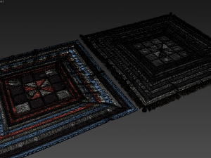 classic carpet Model 3D