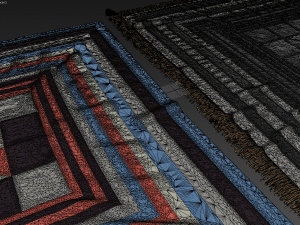 classic carpet Model 3D