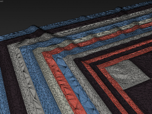 classic carpet Model 3D