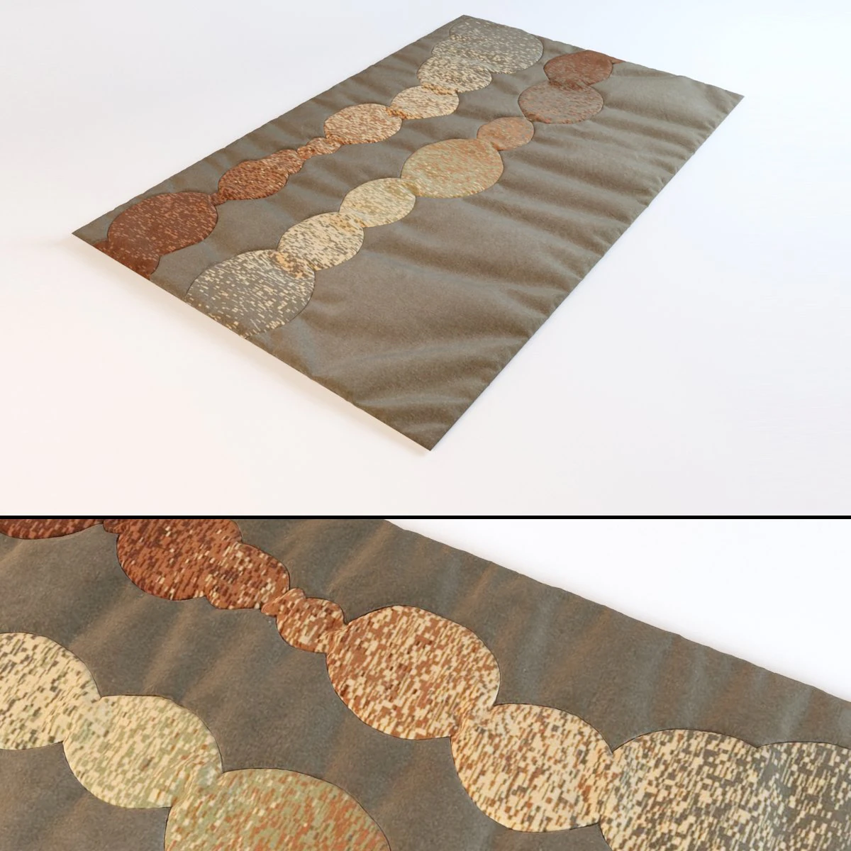 carpet 3D Model .c4d .max .obj .3ds .fbx .stl .blend 