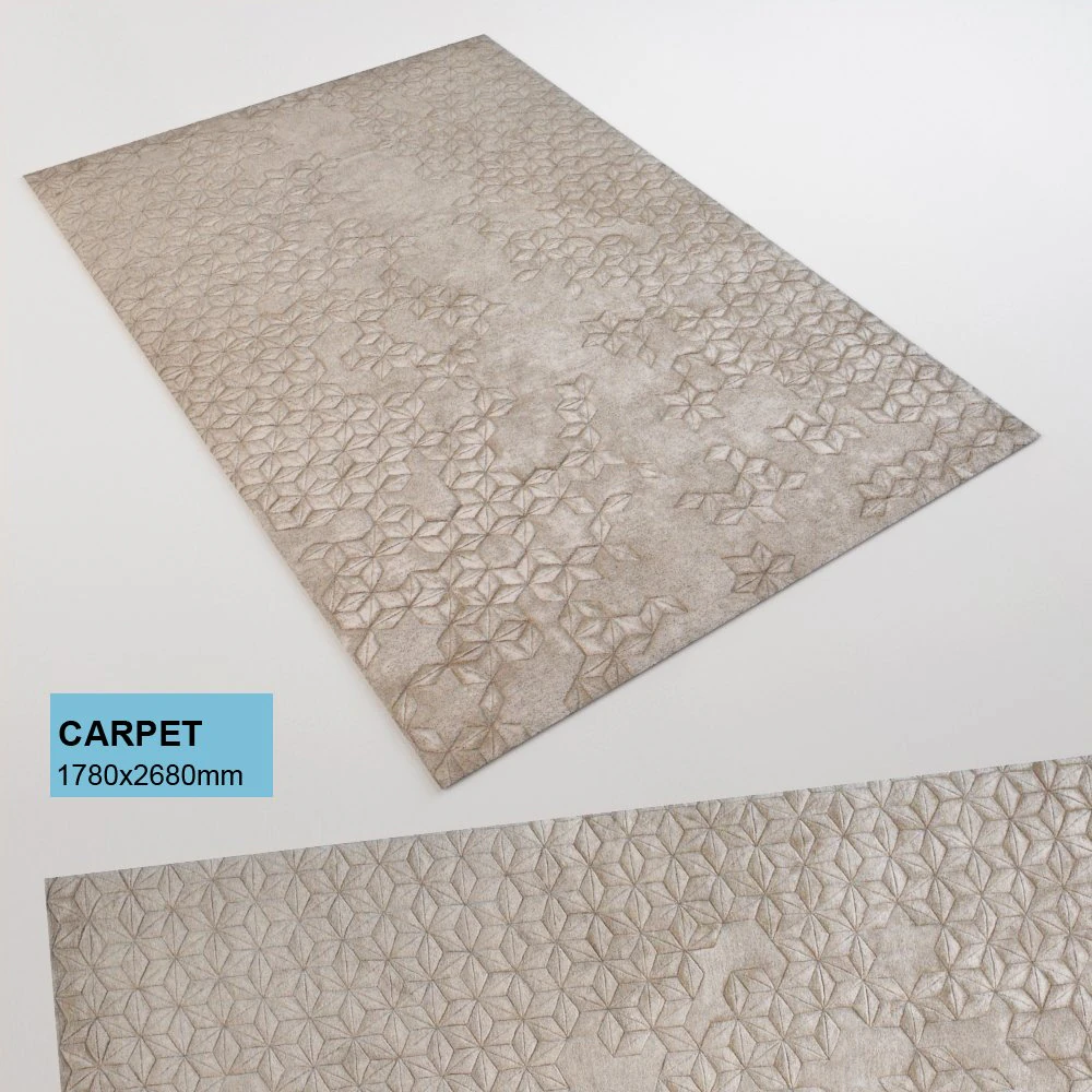 carpet 3D Model .c4d .max .obj .3ds .fbx .stl .blend 