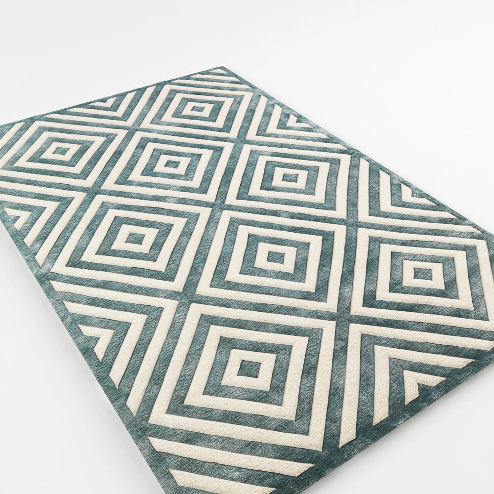 carpet suzanne sharp 3D Model .c4d .max .obj .3ds .fbx .stl .blend 