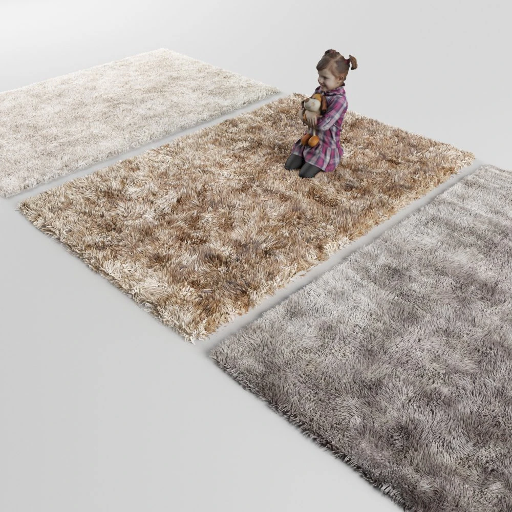 3 carpets 3D Model .c4d .max .obj .3ds .fbx .stl .blend