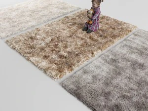 3 carpets 3D Model