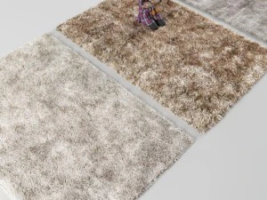 3 carpets 3D Model