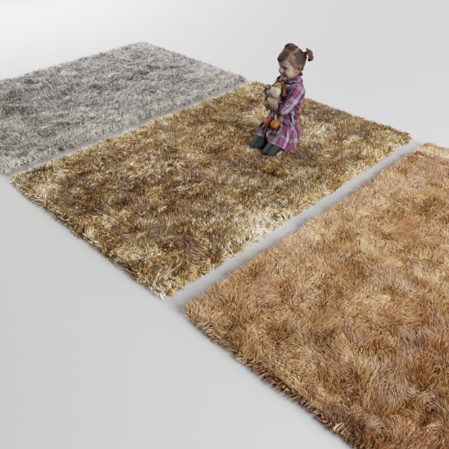 carpet 3D Model .c4d .max .obj .3ds .fbx .stl .blend 