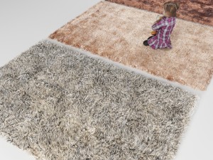 3 carpets 3D Model