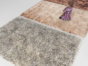3 Teppiche 3D Modell
