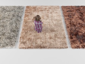 3 carpets 3D 모델