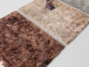 3 carpets 3D Model