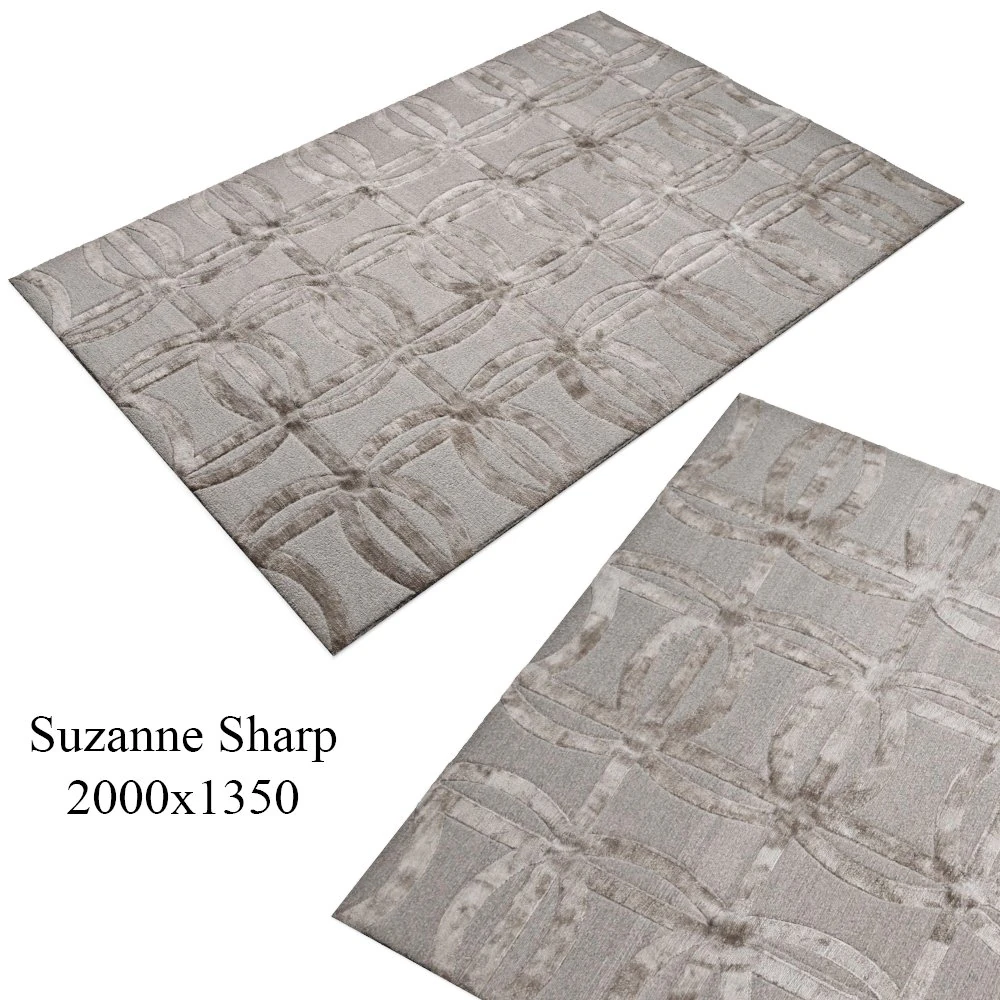 carpet suzannesharp 3D Model .c4d .max .obj .3ds .fbx .stl .blend 