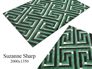 carpet suzannesharp keyshadowrug 3D Model