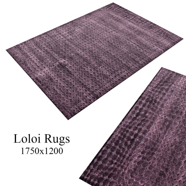 carpet loloirugs halton toopurple 3D Model .c4d .max .obj .3ds .fbx .stl .blend 