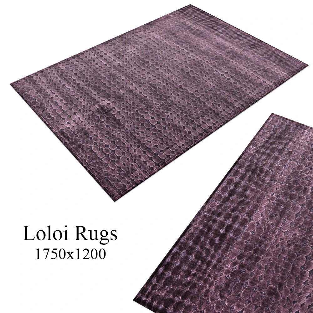 carpet loloirugs halton toopurple 3D Model .c4d .max .obj .3ds .fbx .stl .blend 