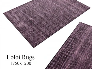 dywan Loloirugs Halton Toofioletowy Model 3D