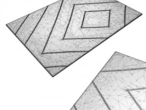carpet adlersybil diamondbluef 3Dモデル