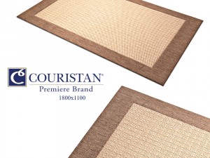 carpet couristan checkeredfield rug in natural co 3D मॉडल