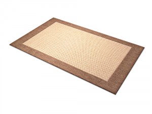 carpet couristan checkeredfield rug in natural co 3D मॉडल