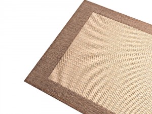 carpet couristan checkeredfield rug in natural co 3D मॉडल