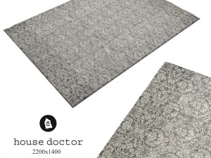 tapete housedoctor chodnik-tkany-flor Modelo 3D