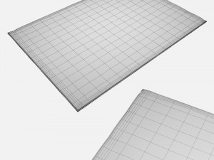 carpet housedoctor chodnik-tkany-flower Model 3D