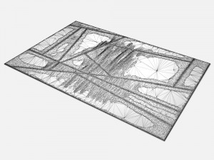 carpetsplit bright paul smith 3D Modell