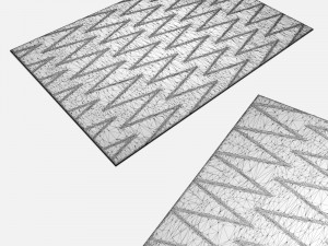 carpetdccroslandzebra-pale 3Dモデル