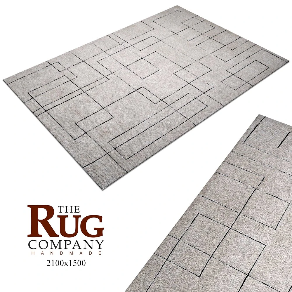 carpetsam-turner-cityscape-rug 3D Model .c4d .max .obj .3ds .fbx .stl .blend 