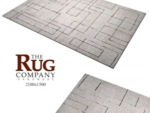 carpetsam-turner-cityscape-rug 3D Model