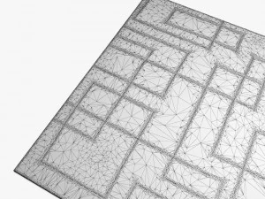 carpetsam-turner-cityscape-rug 3D Model