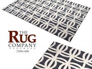 carpetsuzanne-sharp-sellarsbrook-blue-rug 3D Model